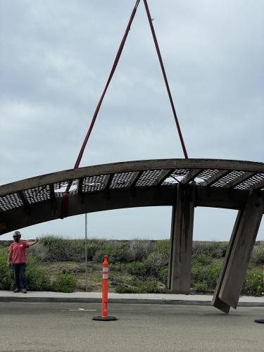 seapointe construction archway removal